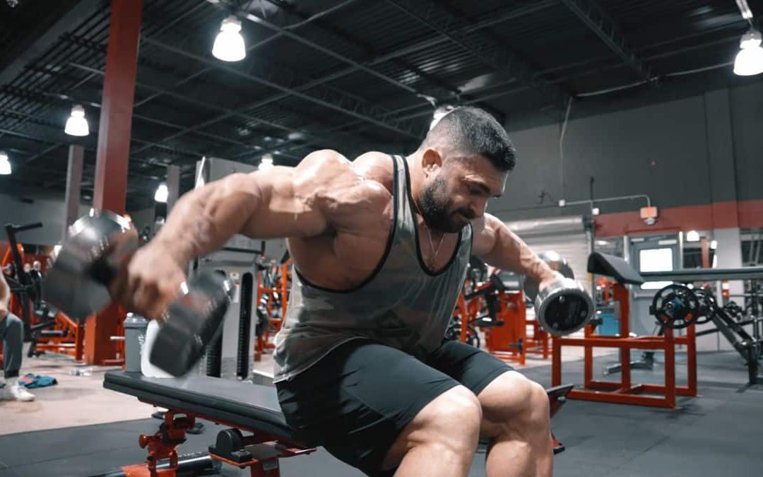 Derek Lunsford Trains Shoulders Ahead of His 2022 Men's Open Olympia Debut – Breaking Muscle