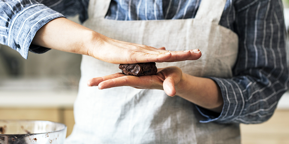 Peanut Butter Brownie Knockouts