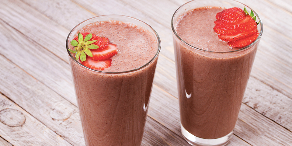 Chocolate-Covered Strawberry Shake