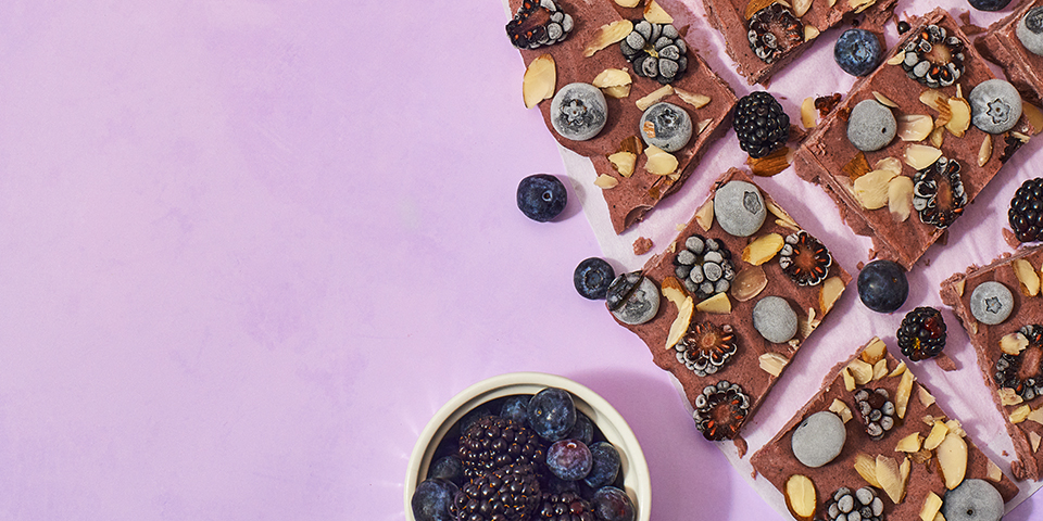 Triple Berry Fro-Yo Bark