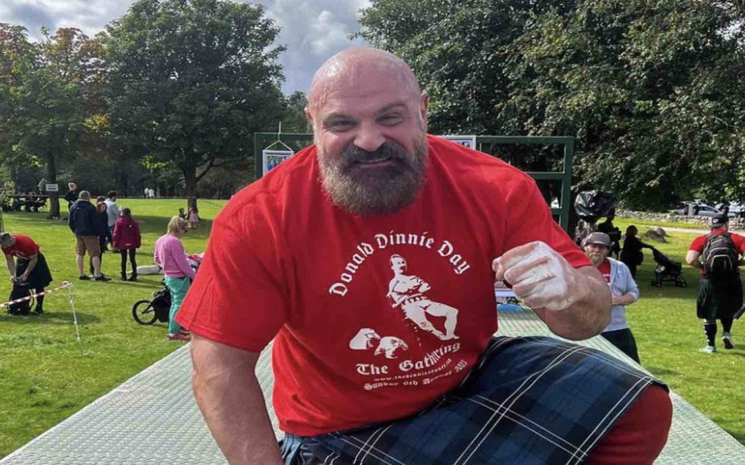 Laurence Shahlaei Sets Dinnie Stone Carry World Record of 22 Feet, 4 Inches – Breaking Muscle