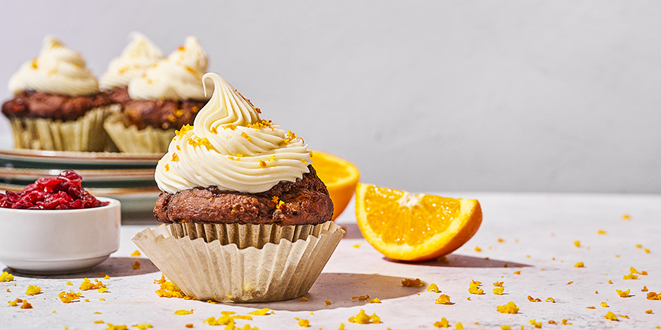 Cranberry Orange Cupcakes