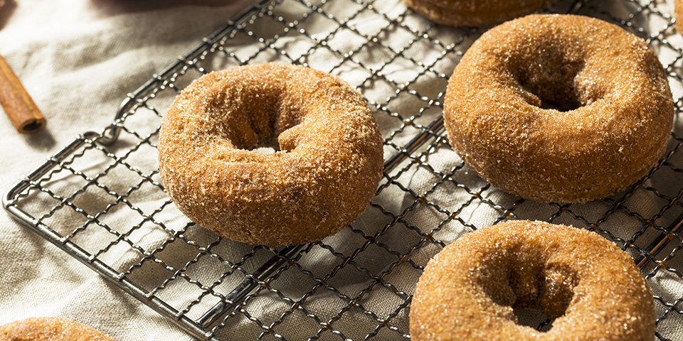 Cinnamon Crumb Donuts