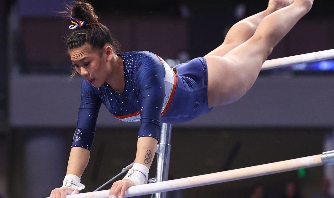 Watch Suni Lee Crush a Wild New Gymnastics Skill No One’s Ever Landed in Competition Before