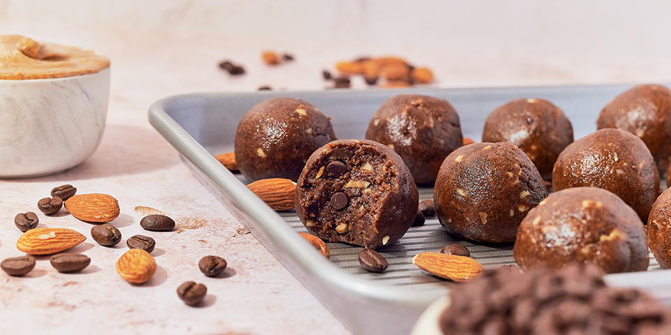 Bouchées de pâte à cookie latte