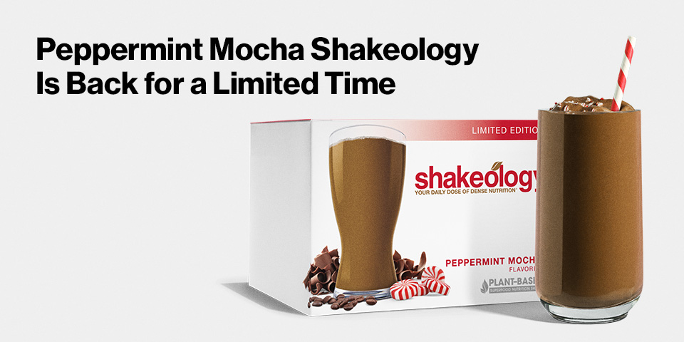 Peppermint Mocha Shakeology Is Back for a Limited Time